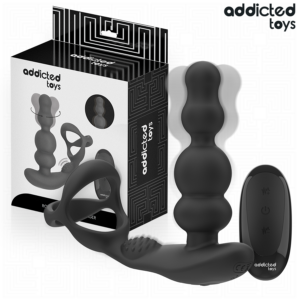 ADDICTED TOYS - Rotierendes Prostatamassagegerät mit Fernbedienung