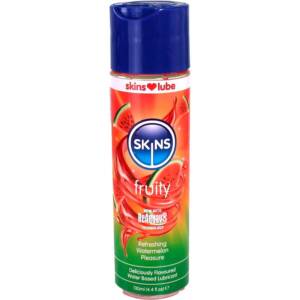 SKINS - Fruchtiges, Wasserbasis-Gleitgel Wassermelone 130 ml