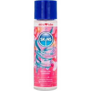 SKINS - Leckeres, wasserbasiertes Gleitgel für Geburtstagstorten 130 ml