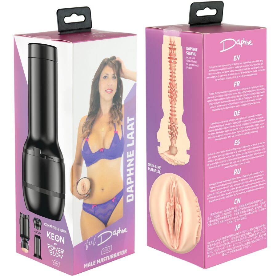 KIIROO - FEEL DAPHNE LAAT STARS KOLLEKTION STROKER POWERBLOW KOMPATIBEL