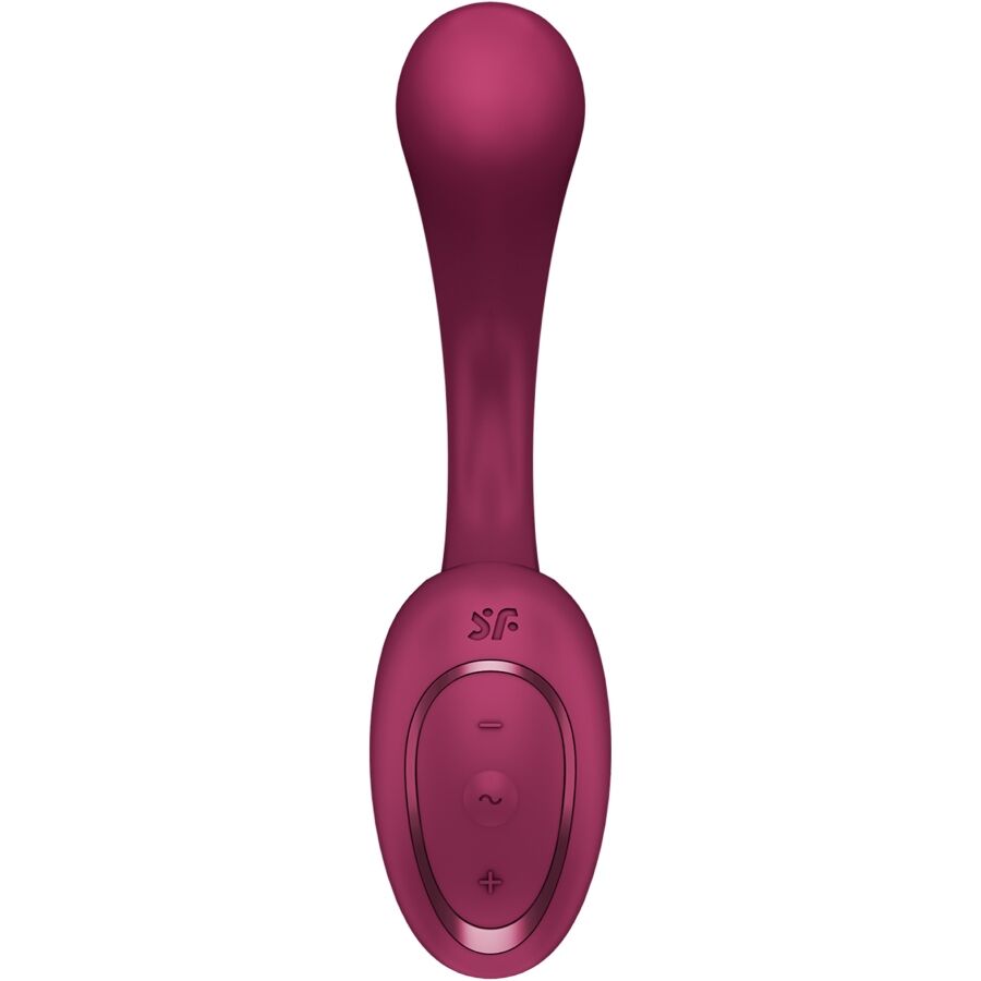 SATISFYER - G FOR GODDESS 2 Rabbit-Vibrator Flasche Bordeaux