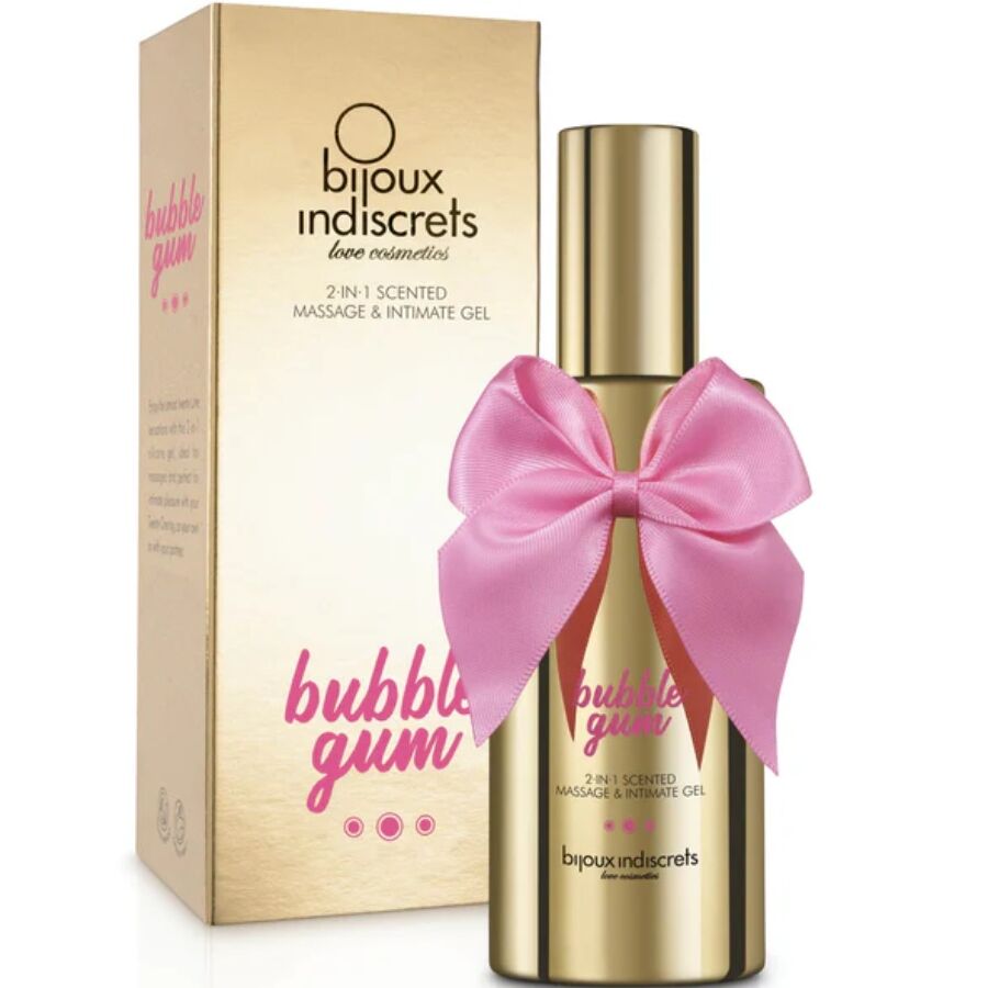 BUBBLE GUM 2·IN·1 duftendes Massage- & Intimgel 100 ml