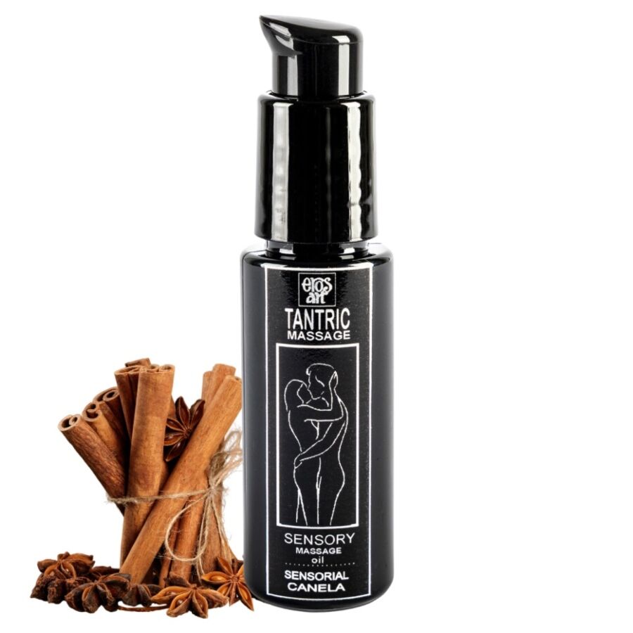 EROS-ART - Natürliches tantrisches Massageöl und Aphrodisiakum Zimt 30 ml
