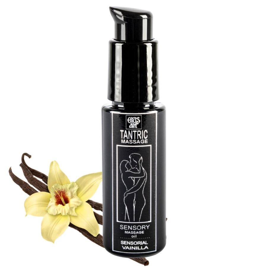 EROS-ART - Natürliches tantrisches Massageöl und Aphrodisiakum Vanille 30 ml