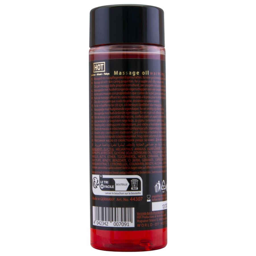 HOT - Wärmendes Massageöl 100 ml