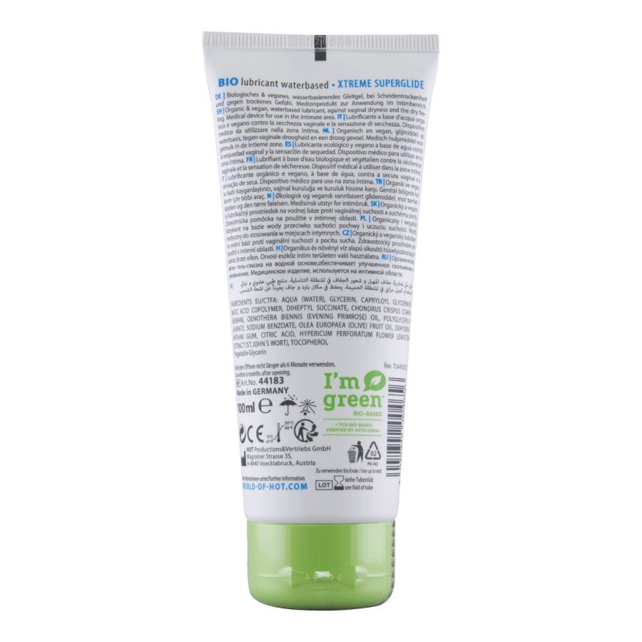 HOT - BIO-WASSERGLEITGEL XTREME 100 ML