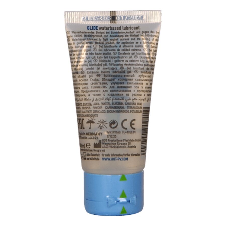 HOT - GLIDE LIQUID PLEASURE Gleitmittel auf Wasserbasis 30 ml