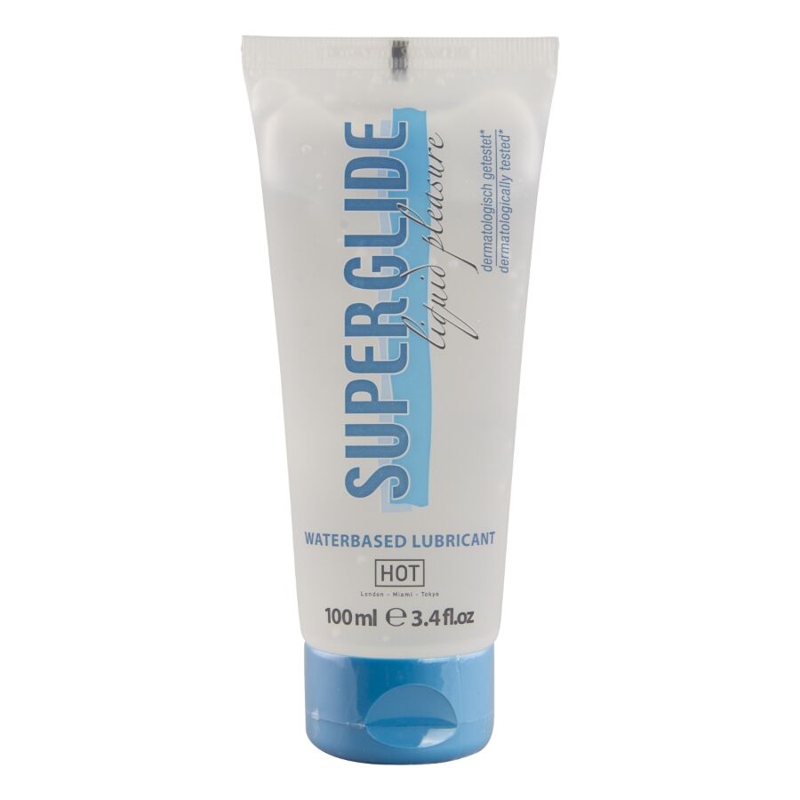 HOT - SUPERGLIDE LIQUID PLEASURE Gleitmittel auf Wasserbasis 100 ml