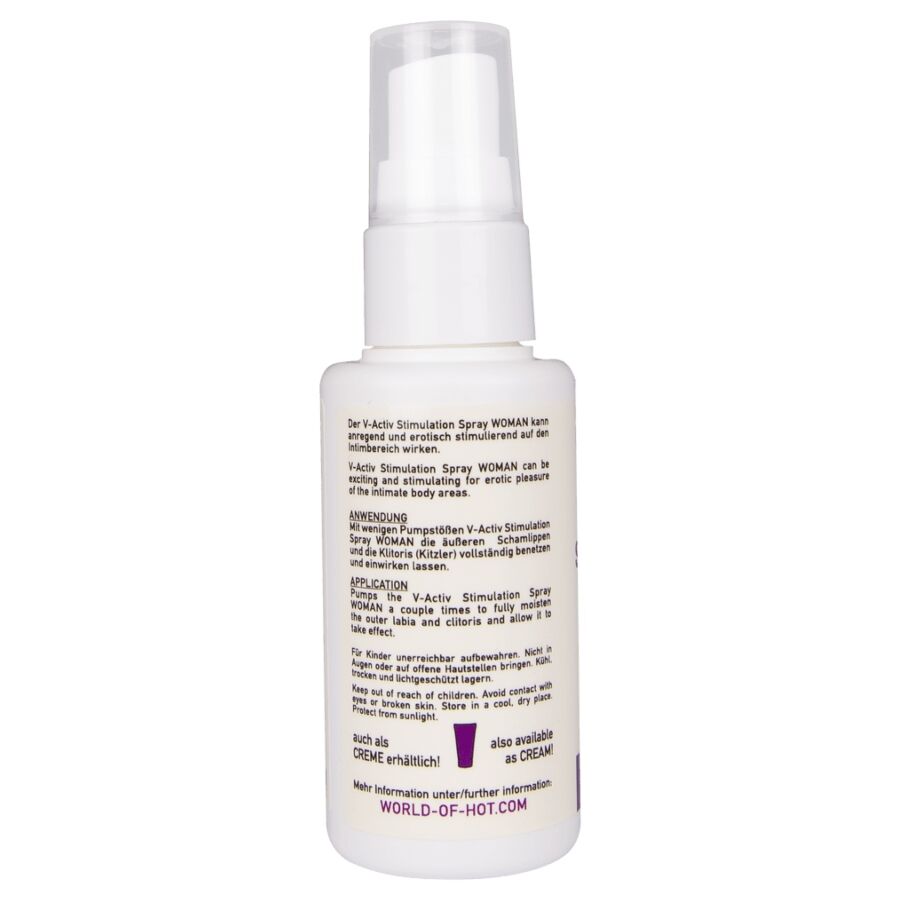 HOT - V-ACTIV Stimulation Spray für Frauen 50 ml