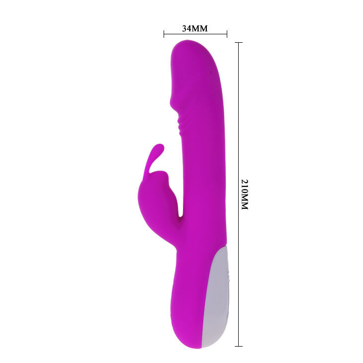 PRETTY LOVE - FLIRTATION ROBERT VIBRATOR MIT KLITORISSTIMULATOR