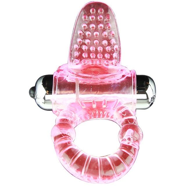 BAILE - SWEET ABS 10 RHYTHMS RING Rosa Vibrator Penisring