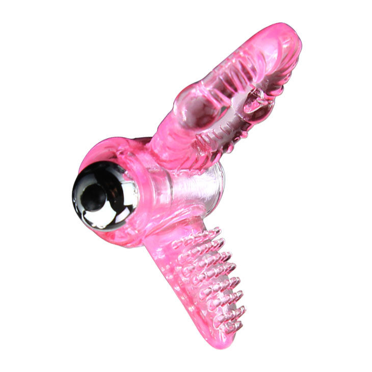 BAILE - SWEET ABS 10 RHYTHMS RING Rosa Vibrator Penisring