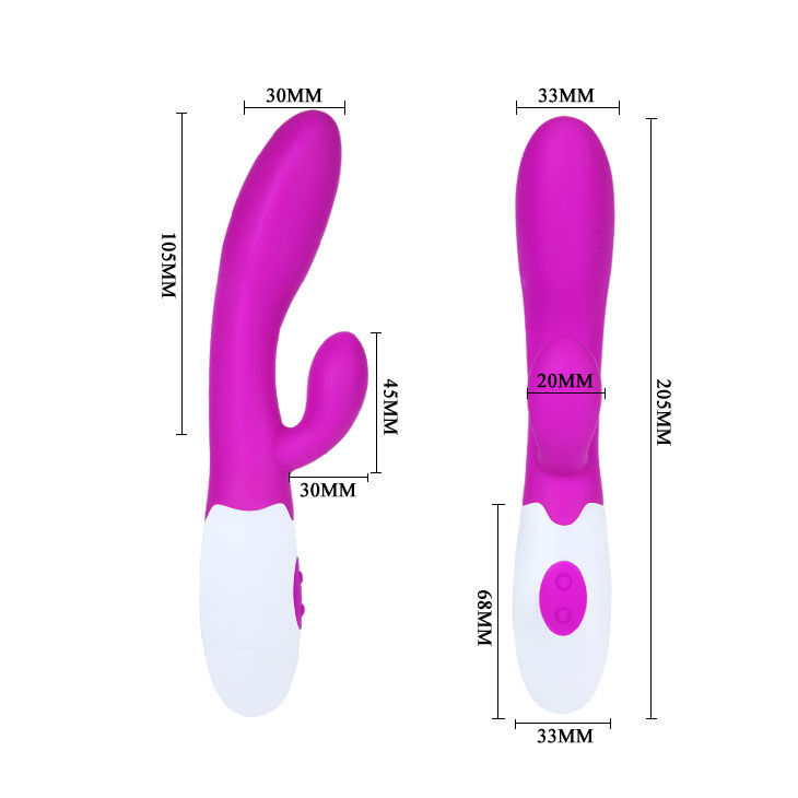 PRETTY LOVE - FLIRTATION ALVIS VIBRATOR MIT KLITORISSIMULATOR