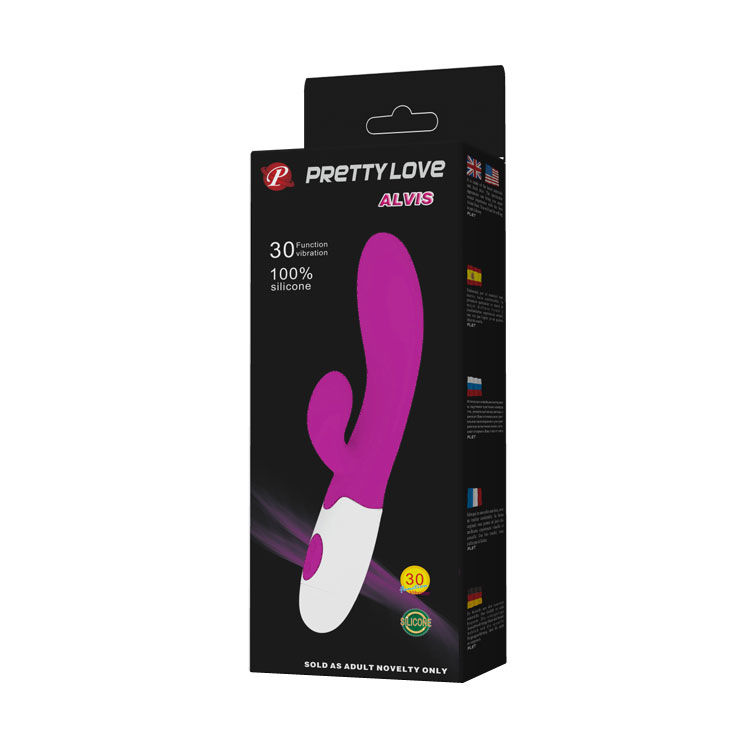 PRETTY LOVE - FLIRTATION ALVIS VIBRATOR MIT KLITORISSIMULATOR