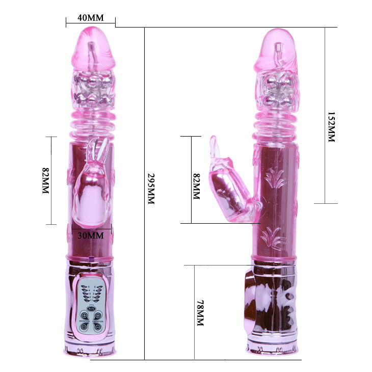 BAILE - Pochender Bunny Pink Rampant Rotator