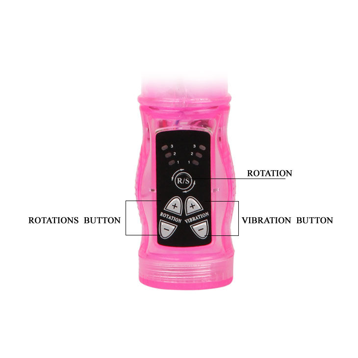 BAILE - Rosa Kaninchen Mini Rotator mit Superstimulator