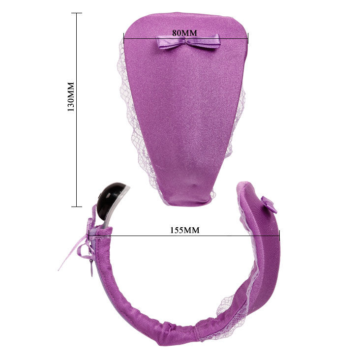 BAILE - TANGA MIT VIBRATOR UND FLIEDER FERNBEDIENUNG