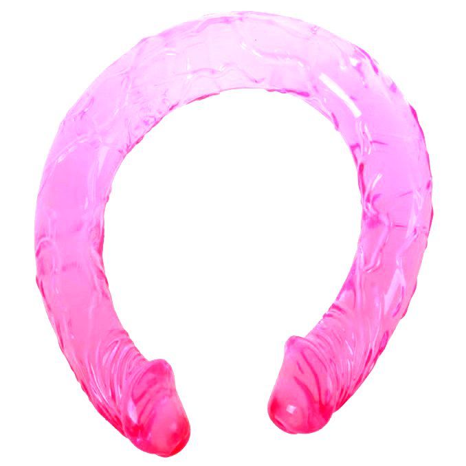 BAILE - Rosa Doppel-Dong 44,5 cm