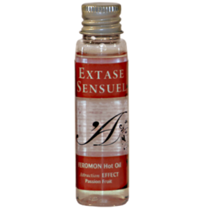 EXTASE SENSUAL - WRMEEFFEKT Massageöl mit Passionsfrucht Pheromonen Reise 35 ml