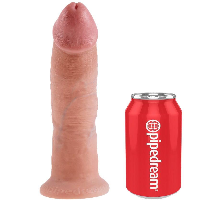 KING COCK - Harness mit realistischem Naturpenis 22,9 cm