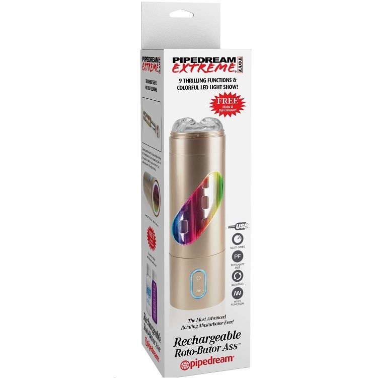 EXTREME TOYZ - ROTO BATOR USB männlicher Masturbator Anal