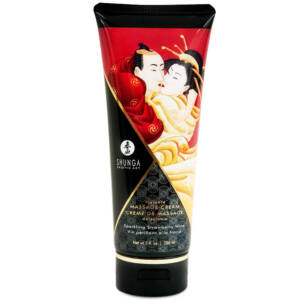 SHUNGA - Erdbeer-Cava-Massagecreme 200 ml