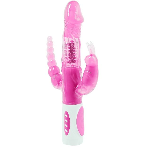 BAILE - PRETTY BUNNY Dreifacher Vibrator Rotator