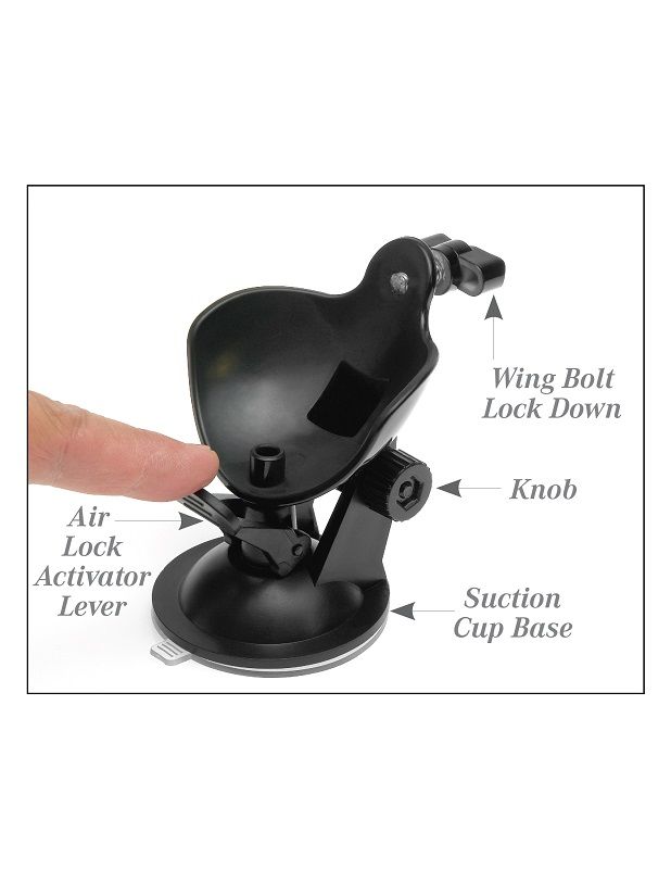 EXTREME TOYZ - PDX MEGA BATOR USB männlicher Masturbator Ano Schwarz