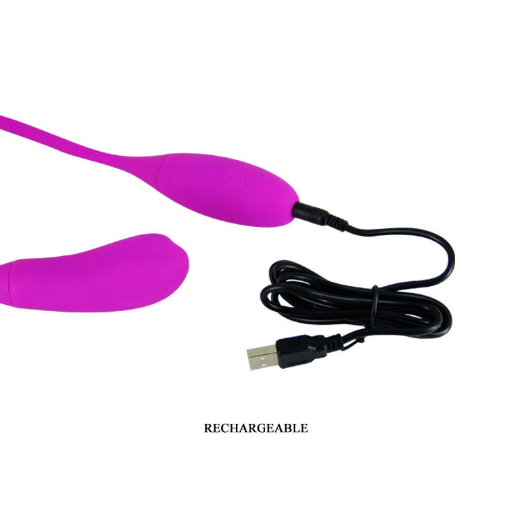 PRETTY LOVE - SMART - SNAKY VIBE VIBRATOR 7V + 3 Kitzlerstimulatoren