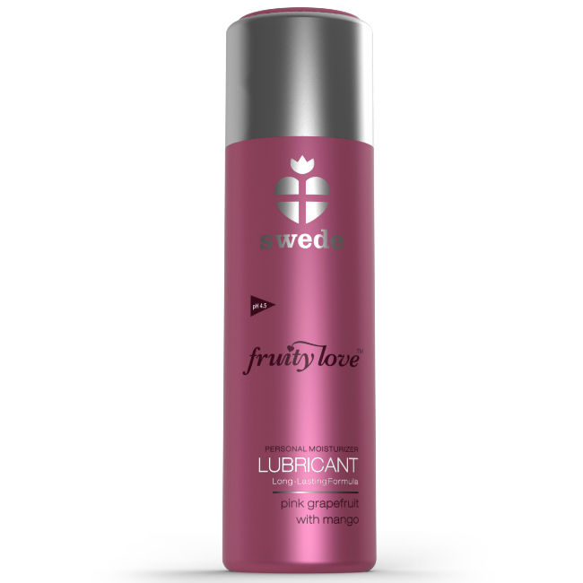 SWEDE - FRUITY LOVE Gleitgel Rosa Grapefruit mit Mango 100 ml