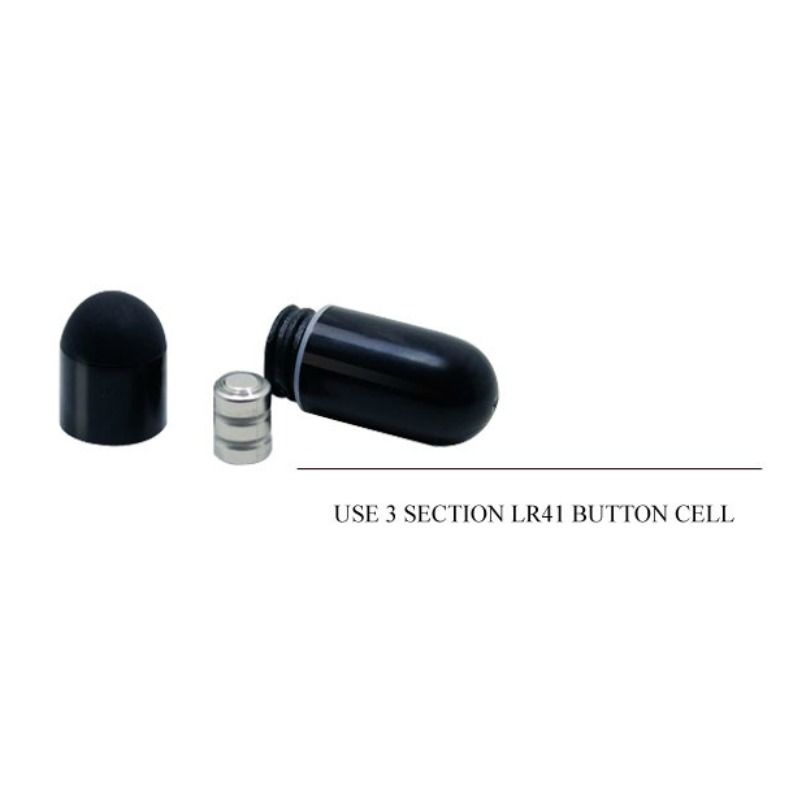 PRETTY LOVE - THIMBLE VIBRATORRING Schwarz