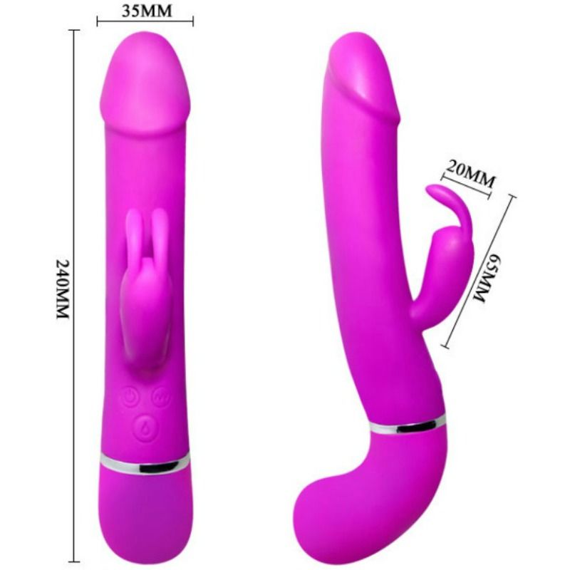 PRETTY LOVE - HENRY VIBRATOR MIT 12 VIBRATIONS-MODI UND SQUIRT-FUNKTION
