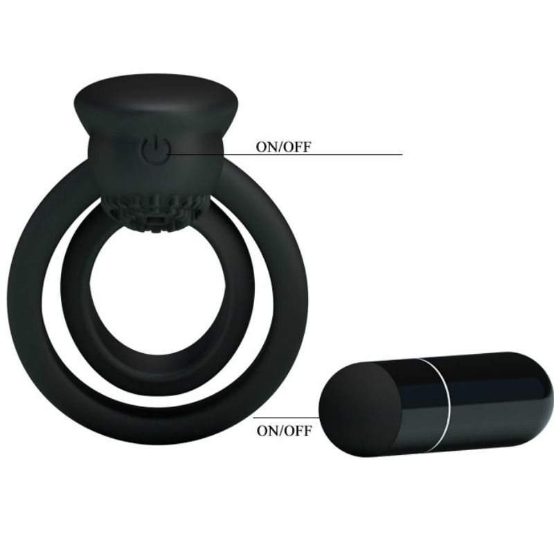 PRETTY LOVE - ESTHER Vibrationsring mit Stimulator