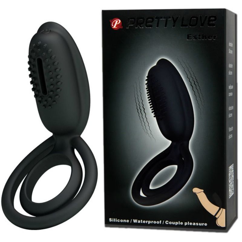 PRETTY LOVE - ESTHER Vibrationsring mit Stimulator