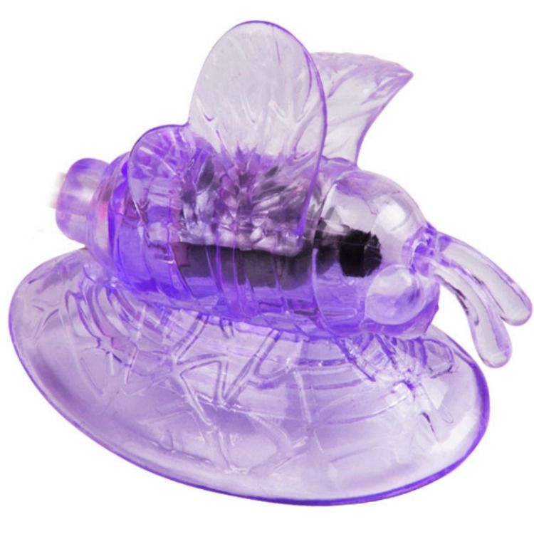 BAILE - Lila Klitorisstimulation Vibrations-Schmetterling