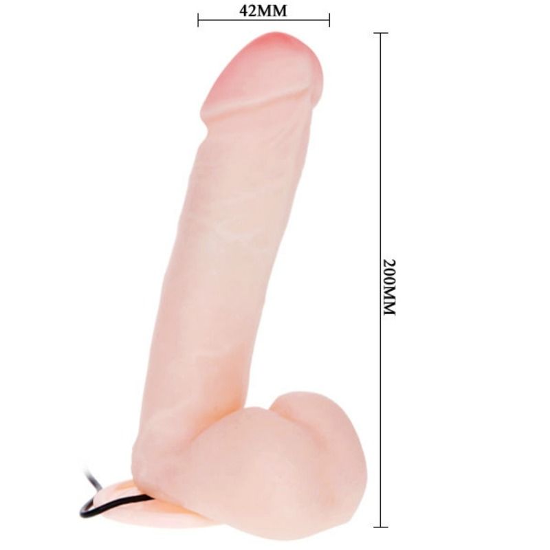 BAILE - Realistischer Dildo mit Vibration 20 cm