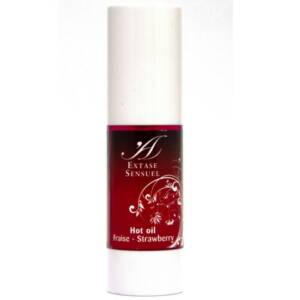 EXTASE SENSUAL - Erdbeer-Wärmestimulatorisches Öl 30 ml