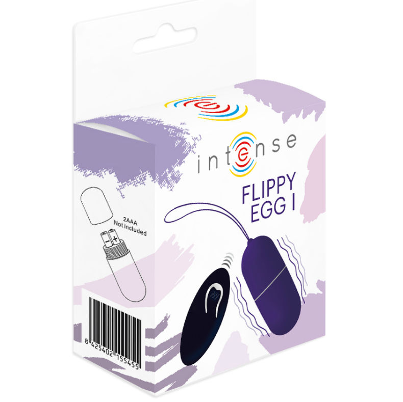 INTENSE - FLIPPY I Vibrations-Ei mit Fernbedienung