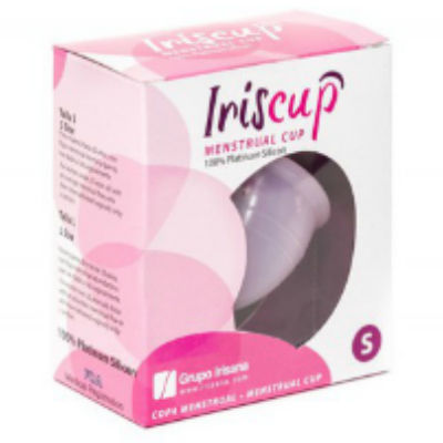 IRISCUP - KLEINER PINK MONATSBECHER A + KOSTENLOSER STERILISATORBEUTEL