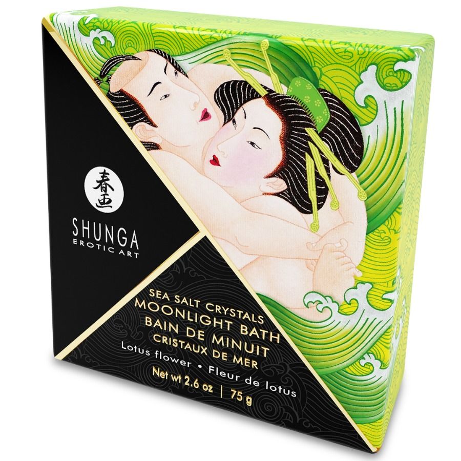 SHUNGA - BADESALZE MIT LOTUSGESCHMACK 75 GR
