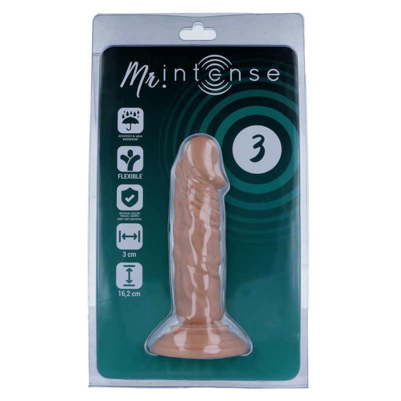 MR INTENSE - 3 realistischer Penis 16,2 cm -O- 3 cm