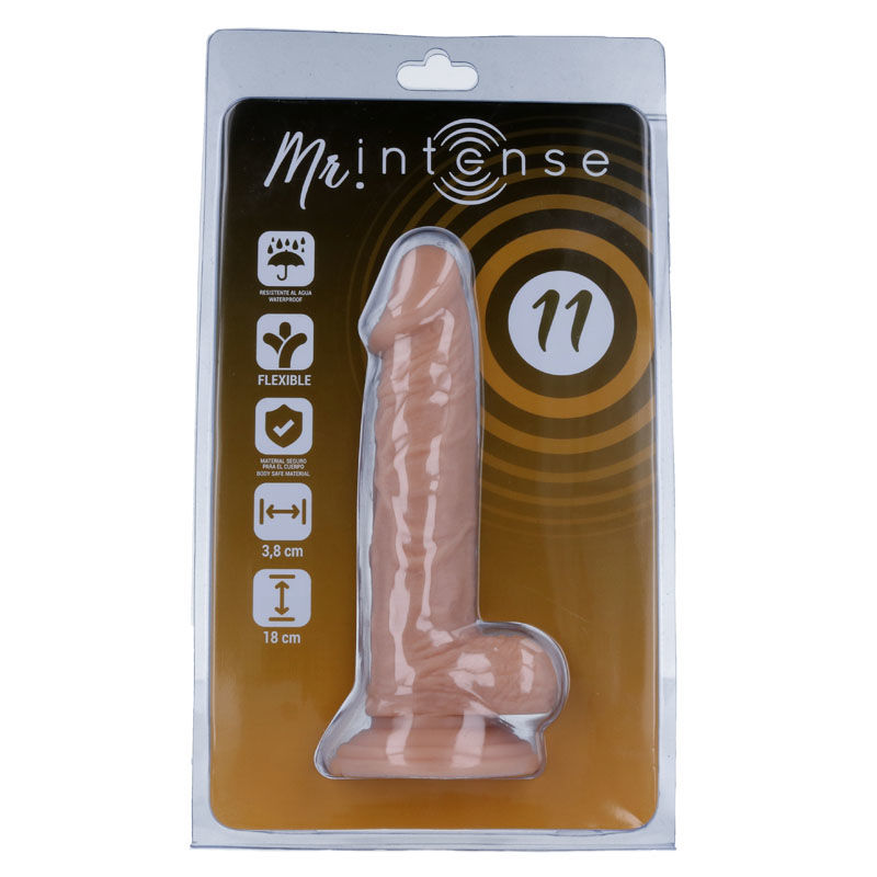 MR INTENSE - 11 realistischer Penis 18 cm -O- 3,8 cm
