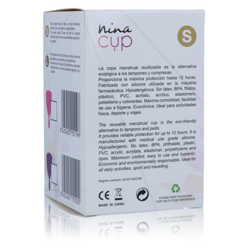 NINA KIKÍ - Menstruationstasse Rosa