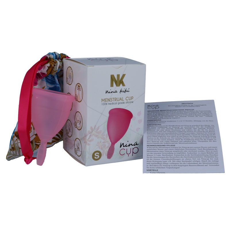 NINA KIKÍ - Menstruationstasse Rosa