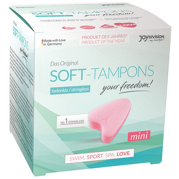 JOYDIVISION SOFT-TAMPONS - ORIGINAL WEICHE TAMPONS MINI 3 STÜCK