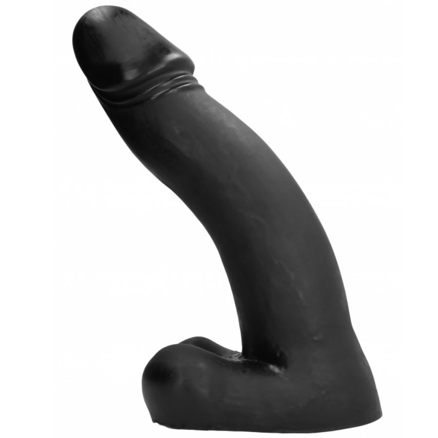 ALL BLACK - Schwarzer Dildo 45 cm