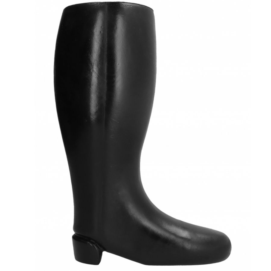 ALL BLACK - Riesiger weicher Fistingstiefel 31 cm
