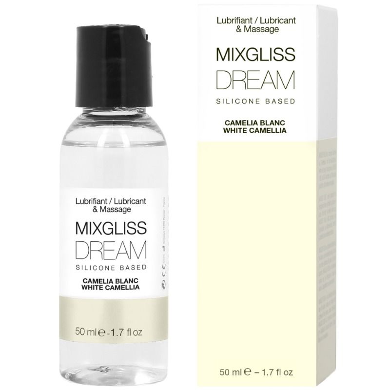 MIXGLISS - DREAM WHITE CAMELIA Silikon-Gleitgel 50 ml