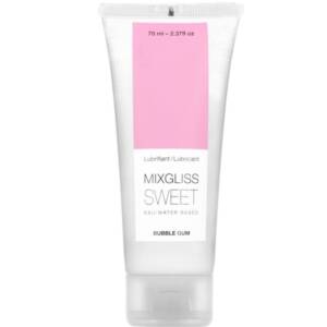 MIXGLISS - Wasserbasiertes Gleitgel mit Gum-Geschmack 70 ml