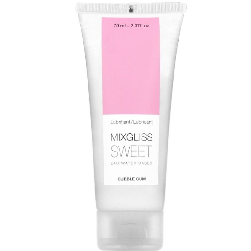 MIXGLISS - Wasserbasiertes Gleitgel mit Gum-Geschmack 70 ml